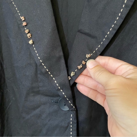 Ulla Popken Black Button Down Blouse & Pants Sz 20/22 - Picture 5 of 15